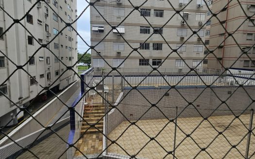 Prédio  fte mar , 2 dorms, 2 vagas, depe empregada, lazer Embare