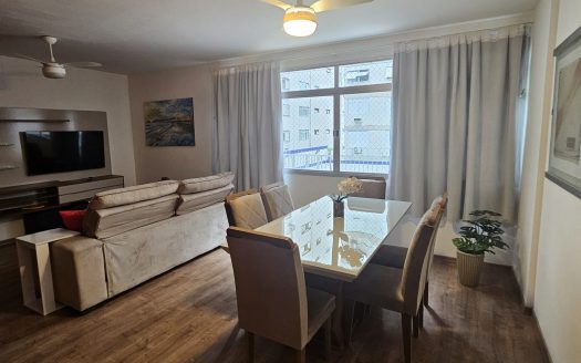 Prédio  fte mar , 2 dorms, 2 vagas, depe empregada, lazer Embare